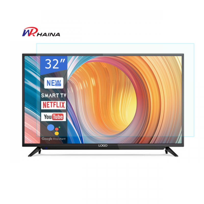Guangzhou Haina Manufacturer Sale Tv Double Glass 32inch Television