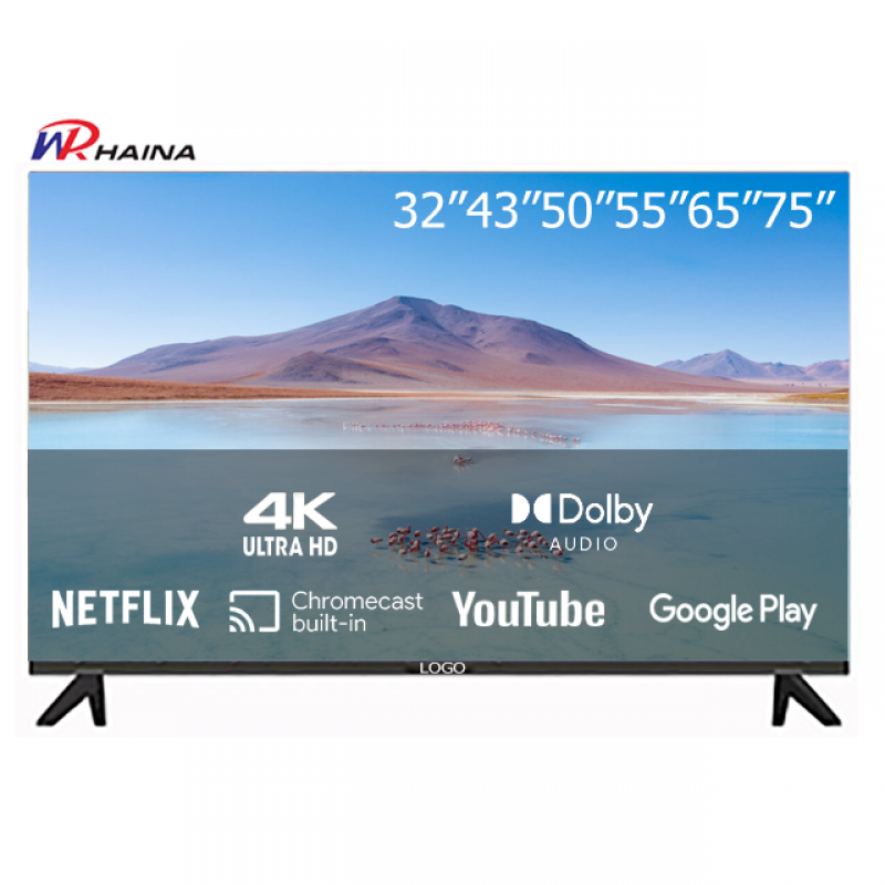 4k tv led tv 75 inch smart tv