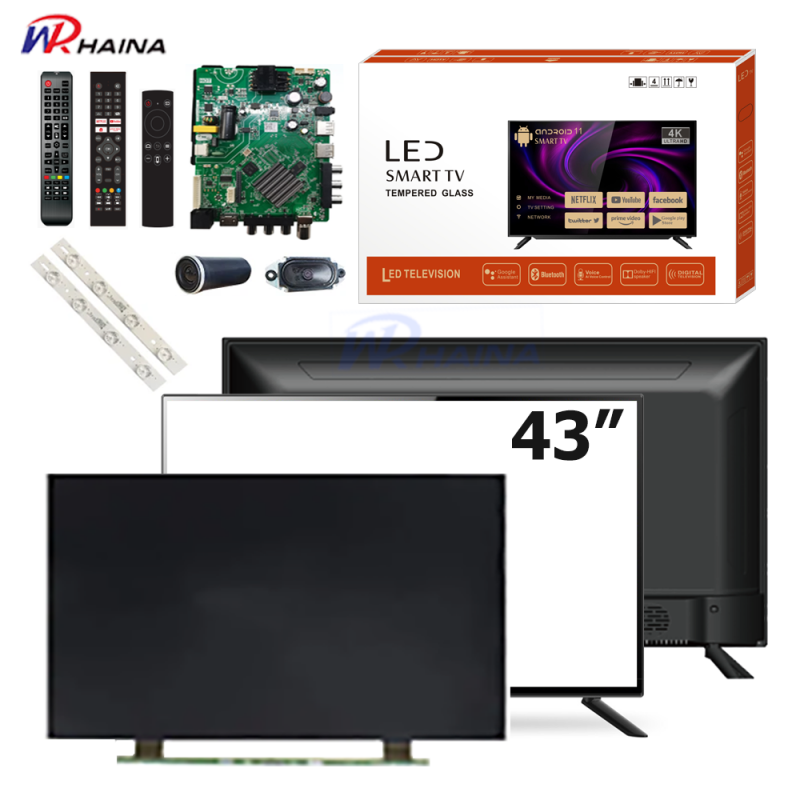 Android WIFI 43 4K LED TV Television Smart SKD CKD Kits  43 inch tv