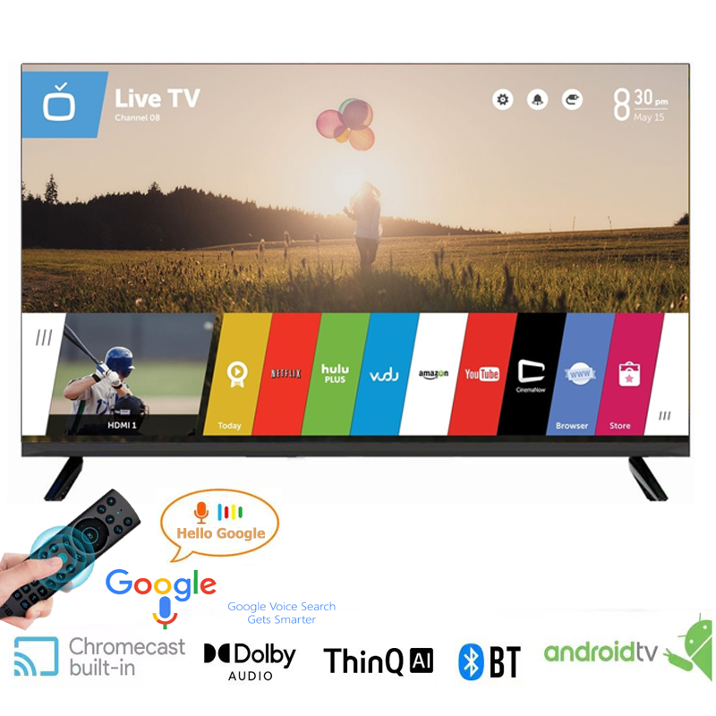43inch smart tv android google webOS LED TV